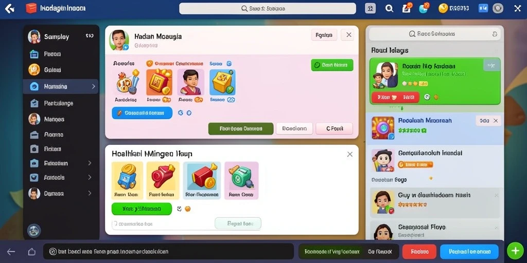 Tampilan antarmuka yang user-friendly dan menarik.