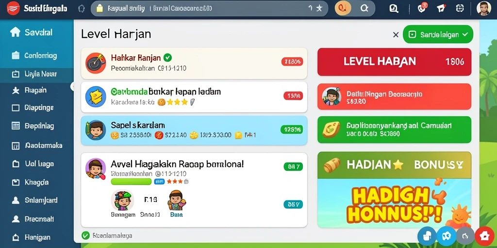 Tampilan antarmuka yang menarik dan ramah pengguna.