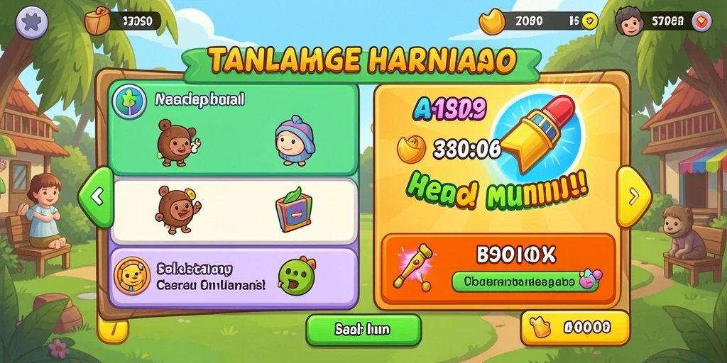 Tampilan grafis yang menakjubkan dan warna-warni.