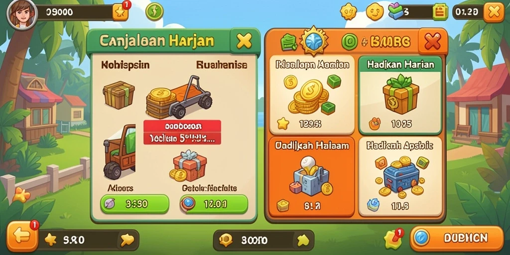 Tampilan antarmuka yang menarik dan user-friendly.