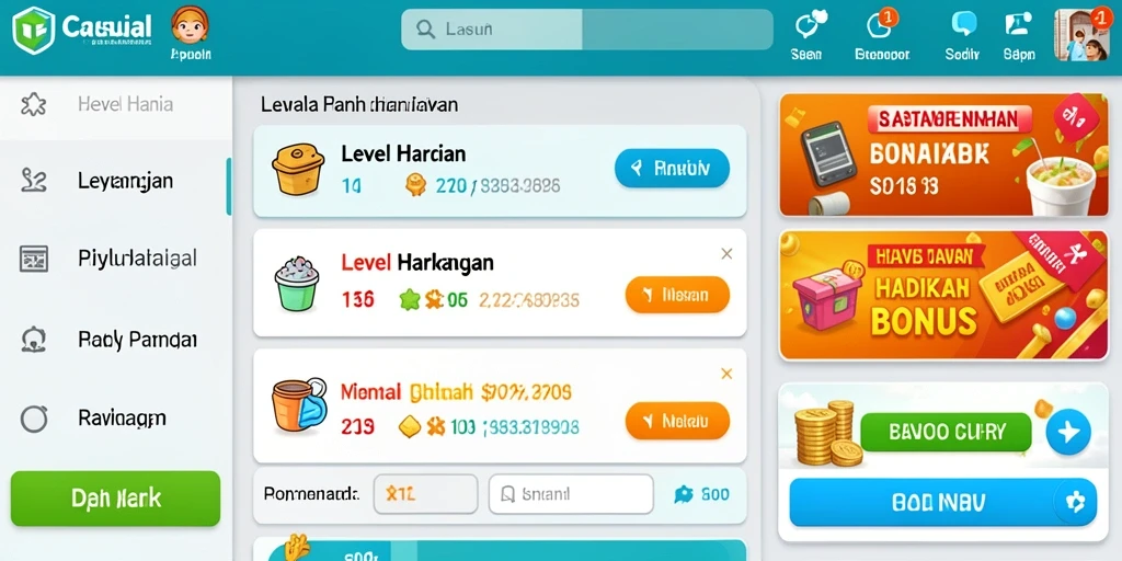 Tampilan antarmuka yang intuitif dan mudah dinavigasi.