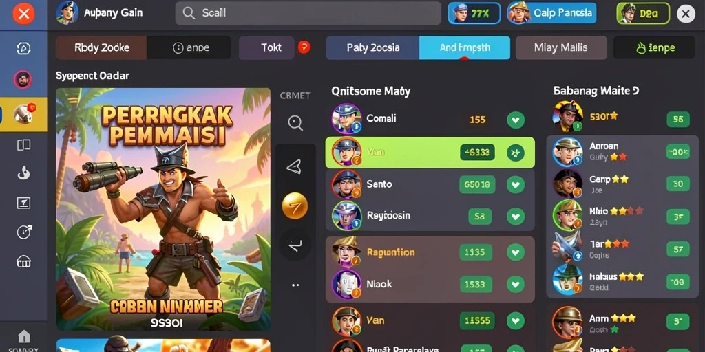 Tampilan awal aplikasi VIKINGTOTO dengan logo yang mencolok.