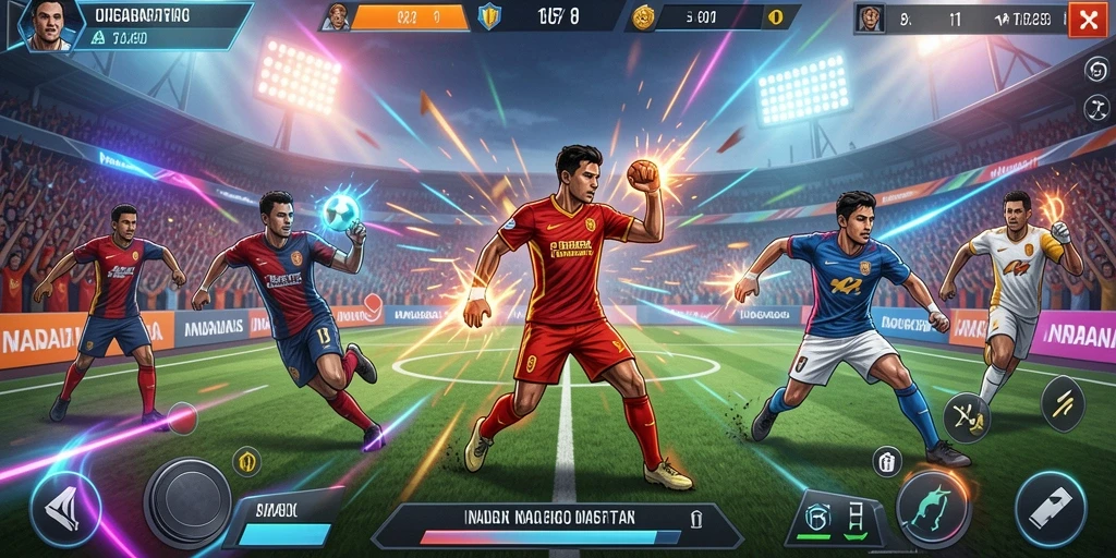 Menampilkan pilihan tema permainan yang beragam.